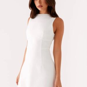 Peppermayo Lulita Mini Dress - White